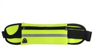 JupiterGear Sports Running Belt and Travel Fanny Pack for Jogging, Cycling and Outdoors with Water Resistant Pockets Yellow