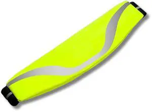 JupiterGear Water-Resistant Sport Waist Pack Running Belt with Reflective Strip Yellow
