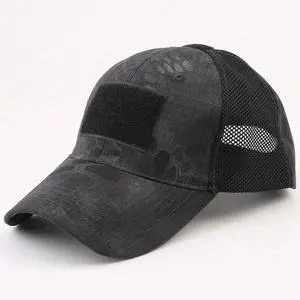 JupiterGear Breathable Unisex Trucker Patch Hat with Adjustable Strap Python