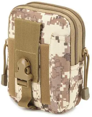 JupiterGear MOLLE Waist Bag Pouch for Hiking, Running and Outdoor Activities