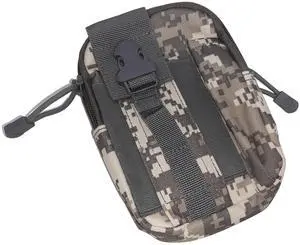 JupiterGear MOLLE Waist Bag Pouch for Hiking, Running and Outdoor Activities Acu Camo