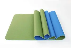 Maji Sports 2-Tone TPE Premium Yoga Mat Green