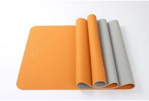 Maji Sports 2-Tone TPE Premium Yoga Mat Orange