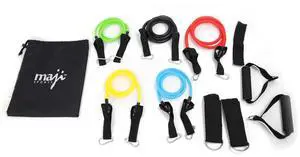 Maji Sports Full Body Workout Max Resistance Tube Kit