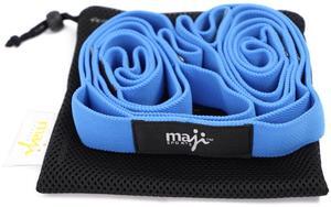 Maji Sports Elastic Yoga Straps With 10 Loops