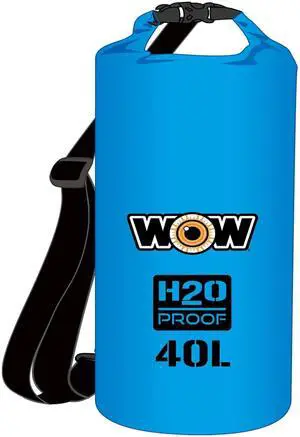 WOW Watersports H2O Proof 40L Drybag Blue