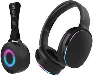 HyperGear Audio Essentials Headphones and Speaker Duo Black