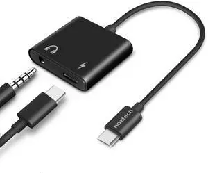 Naztech USB-C and 3.5mm Audio + Charge Adapter