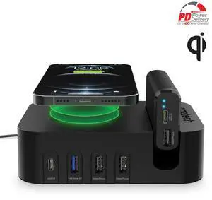 Naztech Ultimate Charging Station Pro to Charge 7 Devices Simultaneously