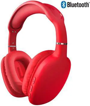 HyperGear VIBE Wireless Bluetooth Headphones Red