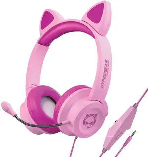 HyperGear Kombat Kitty Gaming Headset with Detachable Mic