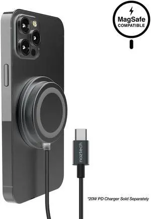 Naztech Alloy Magnetic 15W Wireless Fast Charger