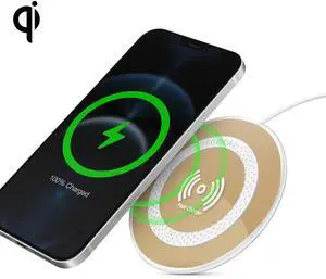 HyperGear ChargePad Pro 15W Wireless Fast Charger Gold