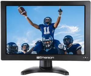 Emerson 13.3" Portable Digital TV w 12V DC Car Adapter and Rechargeable Battery Emerson 13.3" Portable Digital TV w 12V DC Car Adapter and Rechargeable Battery