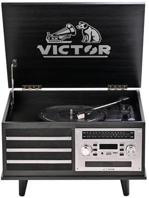 Victor Monroe 8-in-1 Music Center - Graphite Victor Monroe 8-in-1 Music Center - Graphite