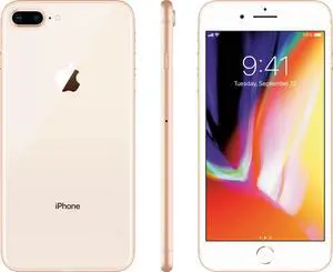 Apple iPhone 8+ Plus, Fully Unlocked, 64GB - Gold