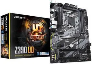 GIGABYTE Z390 UD LGA 1151 (300 Series) Intel Z390 HDMI SATA 6Gbs USB 3.1 ATX Intel Motherboard