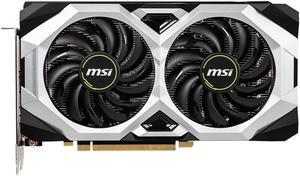 MSI GeForce RTX 2060 DirectX 12 RTX 2060 VENTUS GP OC 6GB 192-Bit GDDR6 PCI Express 3.0 x16 HDCP Ready Video Card