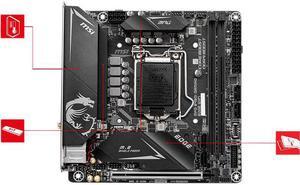 MSI MPG B460I GAMING EDGE WIFI Mini ITX Intel Motherboard