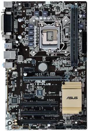 ASUS H110-PLUS Intel LGA H110 1151 ATX Desktop Motherboard A