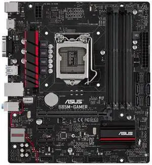 ASUS Intel B85M-GAMER Socket H3 LGA 1150 DDR3 Micro ATX Motherboard (B85M-GAMER)