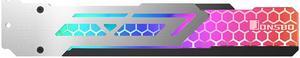 JONSBO VC-3 3pin 5V ARGB GPU Brace Vertical Universal Graphic Card Holder Supports Long Graphics Card, Magnesium-Aluminum Alloy Body, Height Adjustable RGB Sync(RGB Controller Not Included)