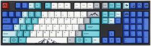 Varmilo VA108M Summit Keyboard Wired  Cherry MX Brown Switch Keyboard LED Backlight PBT keycaps 108 Keys