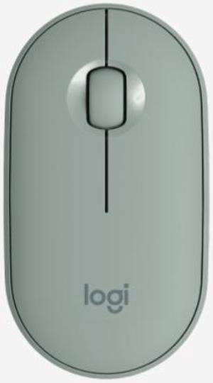 Logitech Pebble Wireless Mouse M350 green 3 Buttons 1 x Wheel Logitech USB Receiver Dual (RF / Bluetooth Wireless) High Precision Optical Tracking 1000 dpi Mouse