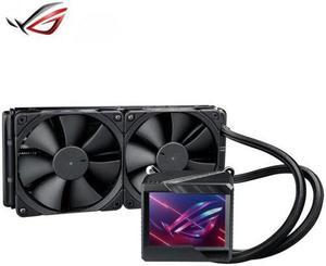 ASUS ROG RYUJIN II 240 AIO Liquid CPU Cooler 240mm Radiator (Two 120mm 4-pin PWM Fans) with Armoury Creat Controls