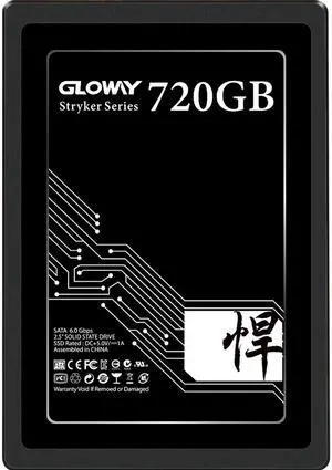 Gloway STK 2.5" 720GB SSD SATA III Internal Solid State Drive (SSD) 6Gb/s 2.5"/7mm Gloway STK 2.5" 720GB SSD SATA III Internal Solid State Drive (SSD) 6Gb/s 2.5"/7mm