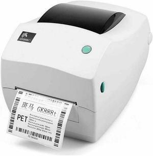 Zebra GK888T Desktop Direct Thermal Transfer Label Printer, New Original GK888T Barcode Stickers Thermal Printer