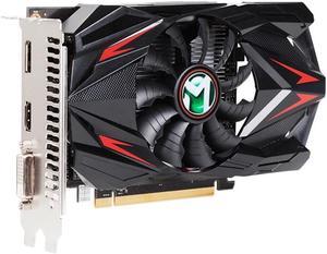 Maxsun Radeon RX 550 4G Graphic Card GDDR5 GPU Gaming Video Card video For PC New cyclone blade cooling system 9CM large size frost blade fan