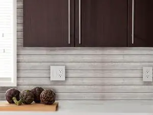 Style4 36" x 18" Faux Wood Wall Paper Wall Mural
