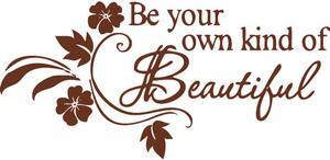 Brown 22" x 52" Be Your Own kind of Beautiful