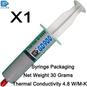 GD900 High-Performance Thermal Conductive Grease Paste Silicone Plaster Heat Sink Compound CPU Cooler Fan Net Weight 30g
