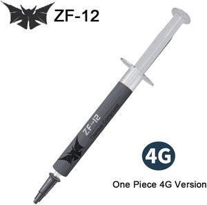 ZF-12 Thermal Compound Conductive 12W/MK Temperature -160?/+280? Grease Paste Silicone Plaster Heat Sink Paste for CPU GPU Chipset Cooling Coolers