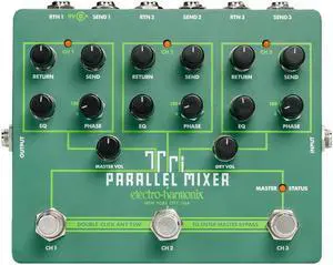 Electro-Harmonix Tri Parallel Mixer Effects Loop Mixer/Switcher