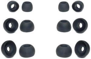 Sennheiser ear tips replacement parts; replacement ear tips for Sennheiser earbuds - 6 Pairs, assorted sizes
