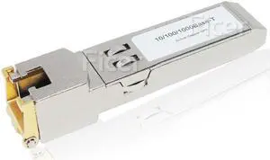 Copper SFP Module 1000M 100M RJ45 Fiber Optic Transceiver (Commercial Temperature)