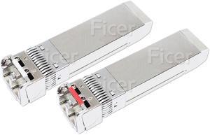 DWDM SFP+ 10G 80KM Multi-Rate OEM Optic Transceiver For Network (1563.86nm~1528.77nm) (Commercial Temperature)