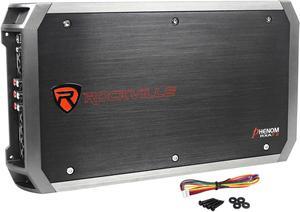 Rockville RXA-F2 2400 Watt Peak / 1200w RMS 4 Channel Amplifier Car Stereo Amp