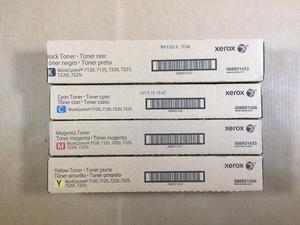 Genuine Xerox 7120 7125 7220 7225 006R01453 006R01454 006R01455 R01456  Cyan Magenta Yellow Black Metered Toner Set