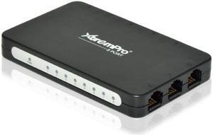 XtremPro 61026 8-Port USB Powered 10-100Mbps Ethernet RJ45 Network Switch Hub