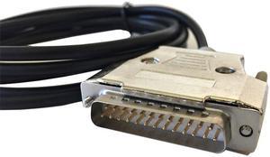 AYA 6Ft (6 Feet) USB to Serial RS-232 DB-25 Male Straight-Thru Cable FTDI Chipset (5-Wires)