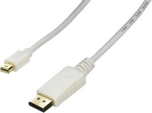AYA 3Ft (3 Feet) Mini Displayport to Displayport 32AWG with Audio Output