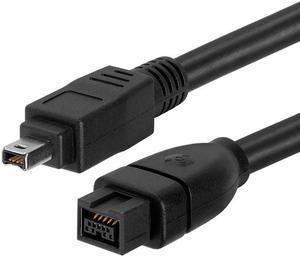 AYA 6Ft (6 Feet) IEEE-1394b FireWire 800 9pin-to-4pin Cable