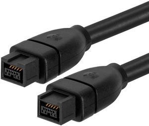 AYA 6Ft (6 Feet) IEEE-1394b FireWire 800 9pin-to-9pin Cable