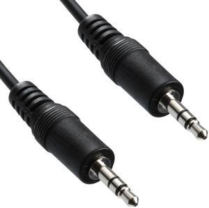 AYA 12Ft. (12 Feet) 3.5mm Auxiliary Male to Male Stereo Audio Cable for PC, Notebook, iPod, MP3, Car, Macbook