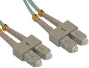 AYA 2M SC/SC 10G Multi-Mode Duplex OM3 50/125 Fiber Optic Networking Cable