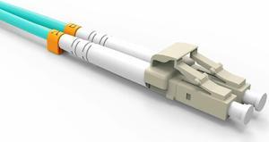 AYA 2M OM3 LC/LC 10G Multi-Mode Duplex 50/125 Fiber Patch Cable